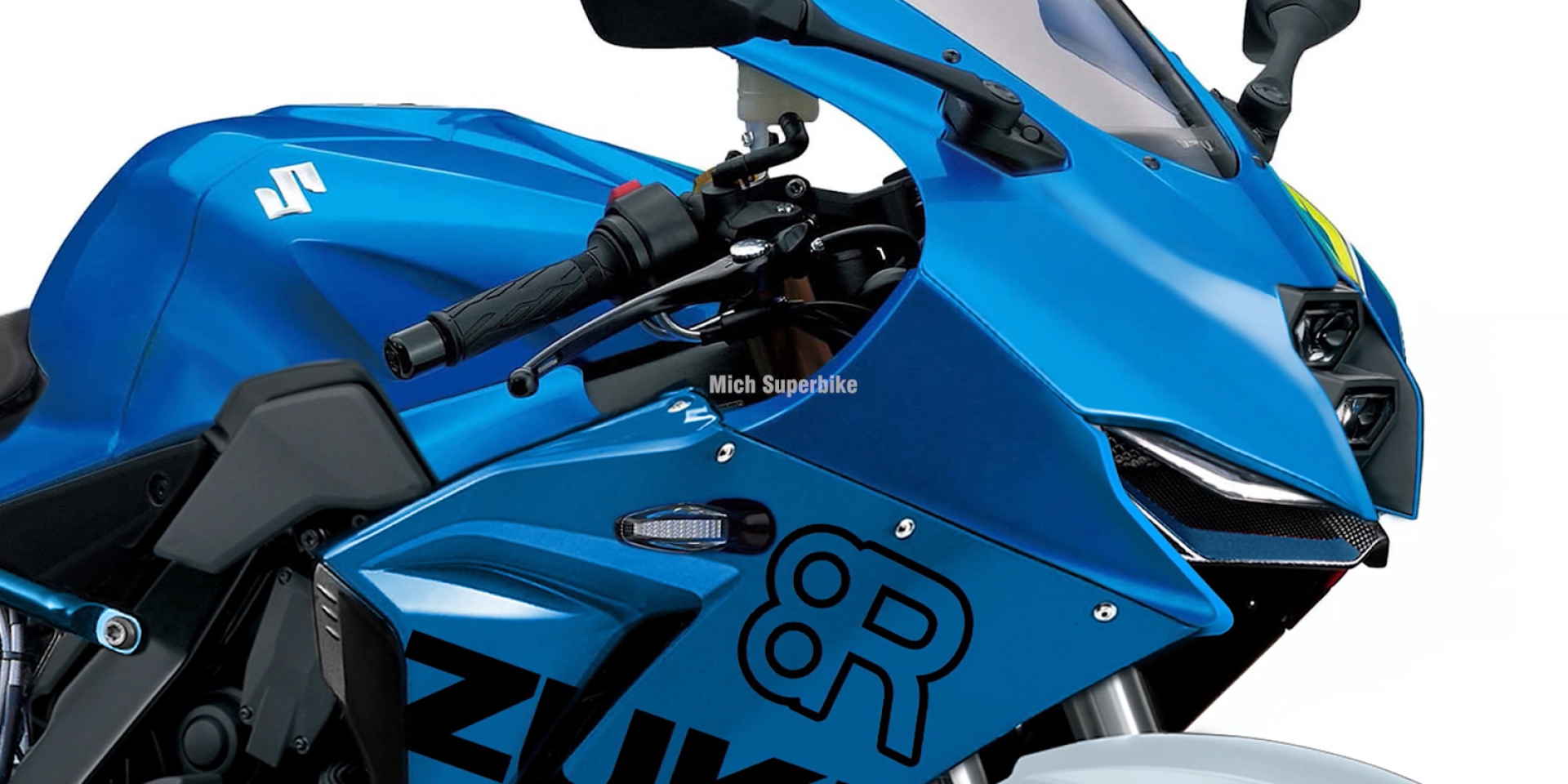 8S加整流罩變8R！SUZUKI GSX-8R 雙缸中魯預想圖曝光