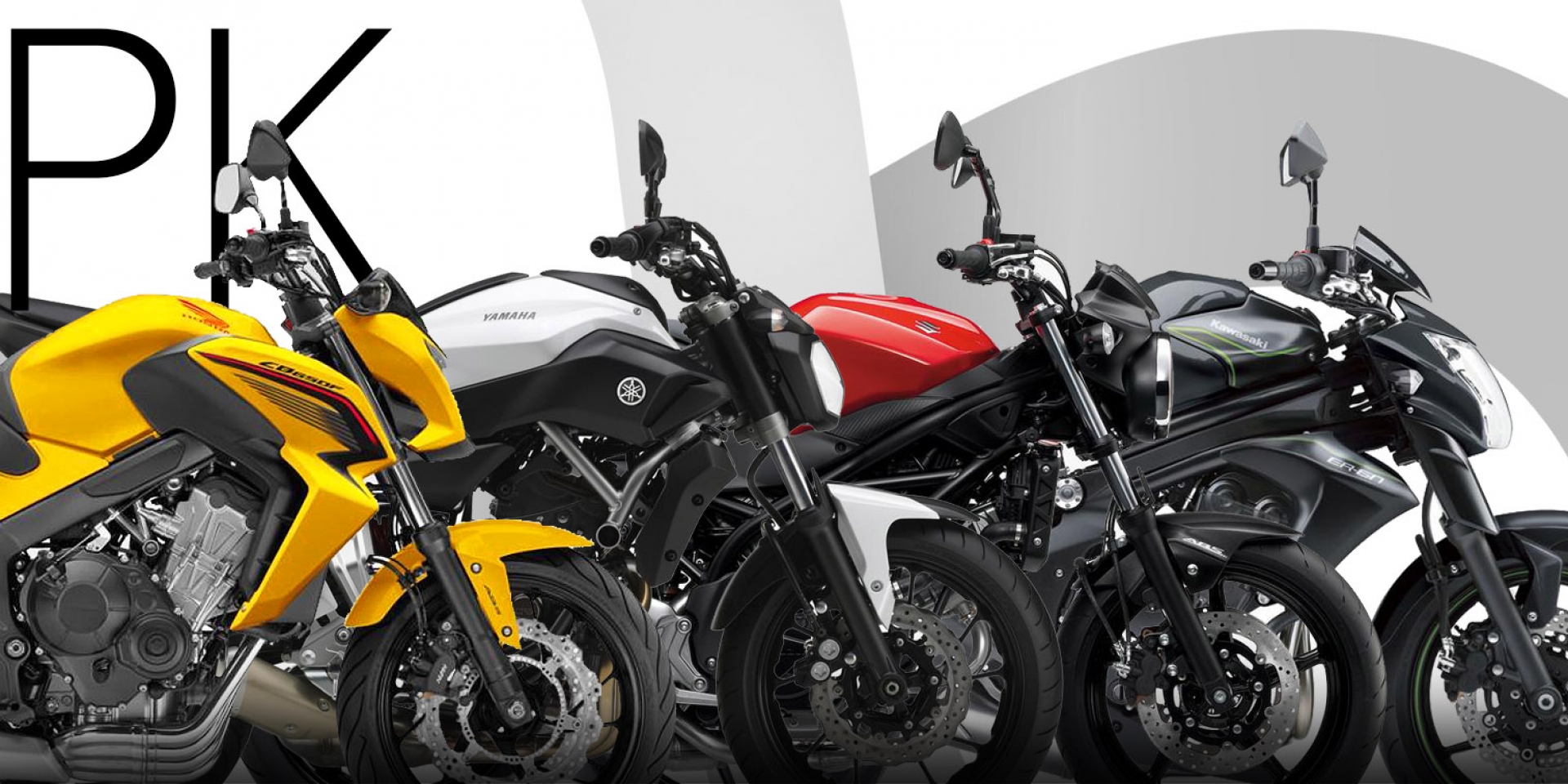 日系紅牌街車之戰。 CB650F vs MT-07 vs SV650 vs ER6N︱紙上PK