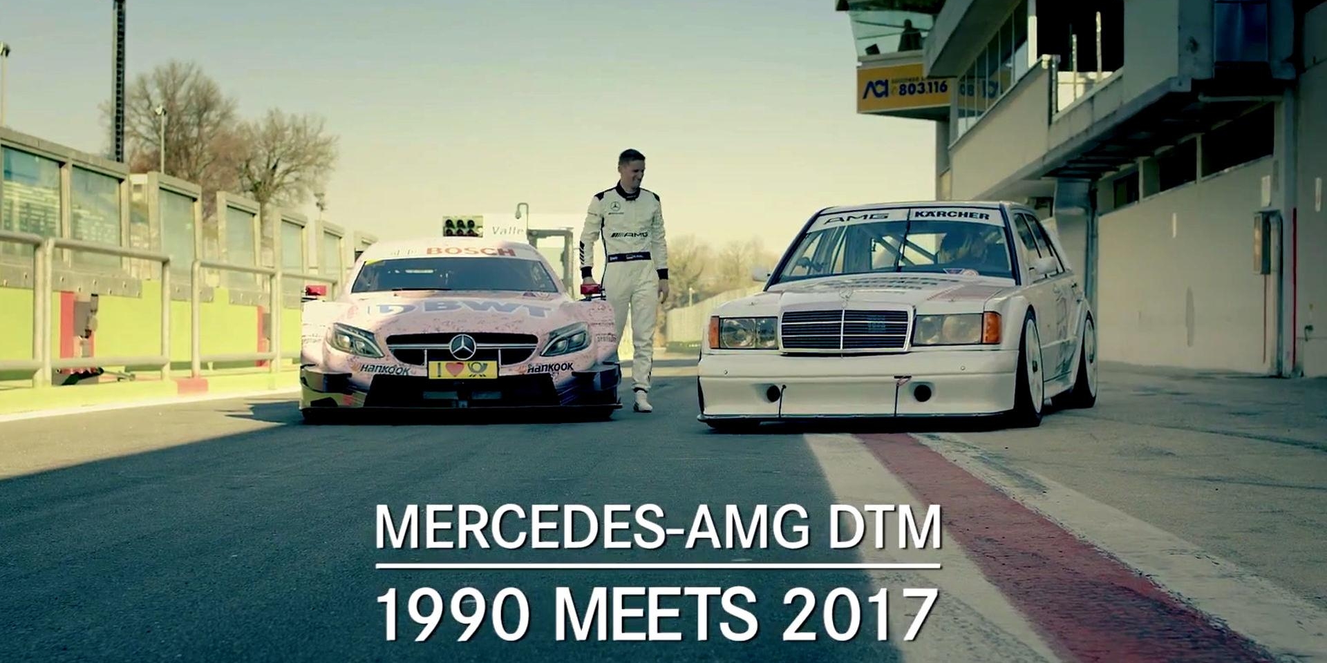 Mercedes-Benz新舊DTM賽車大對決，190E對上C63你怎麼選？