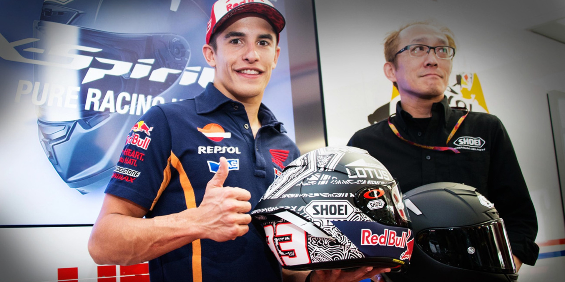 SHOEI X-Spirit III。Marquez彩繪,亞拉岡站賽道發表