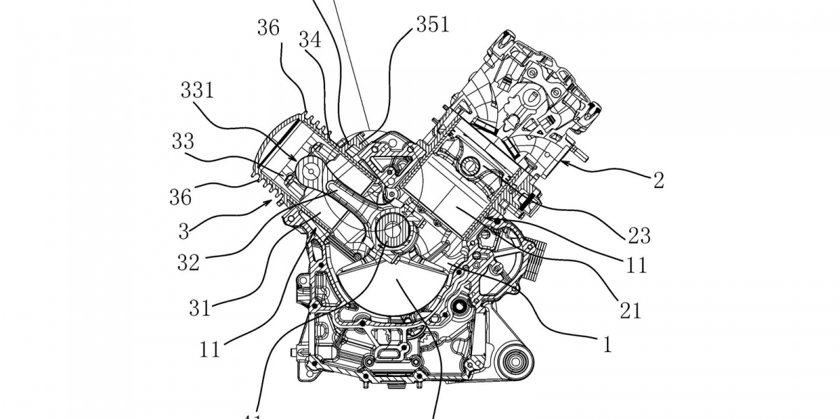 萬轉單缸引擎？QJ Motor 獨特“V型單缸”專利曝光！