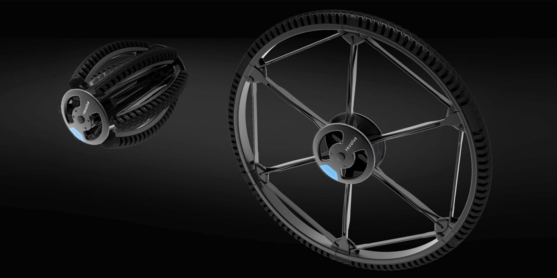 打破六千年以來的規則，折疊車輪Revolve folding wheel