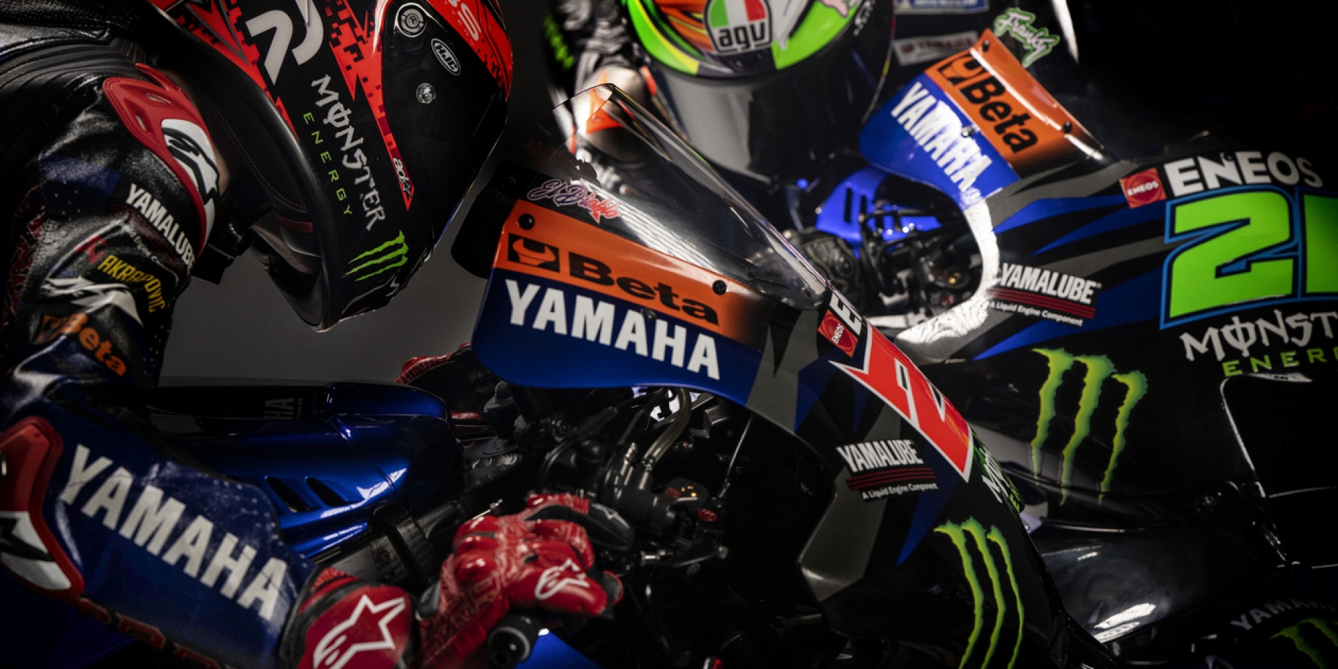 引擎選定！Monster YAMAHA：兩位廠隊車手已經選好新賽季的引擎了！