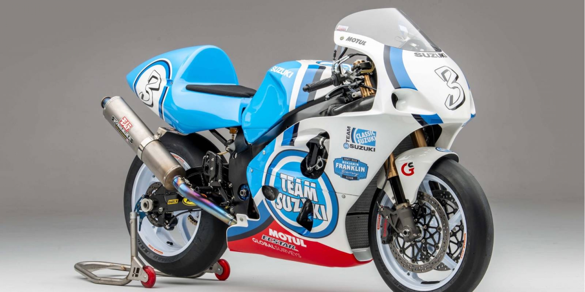 GSX-R750老賽車重生！TEAM CLASSIC SUZUKI GSX-R750 SRAD 新作亮相！