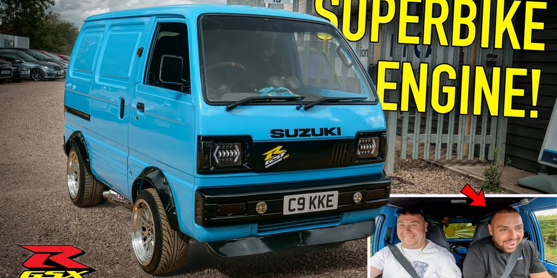 裝大海盜引擎的迷妳箱型車！SUZUKI SUPER CARRY Bandit 1250