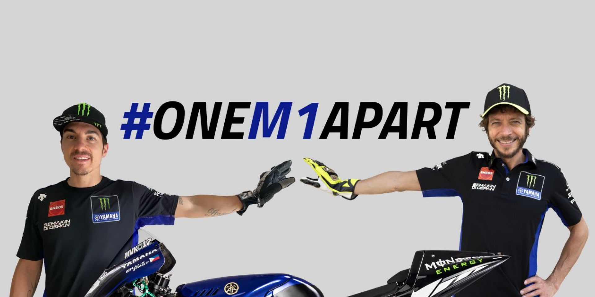 ＃OneM1Apart一台M1的距離！Monster Energy YAMAHA已經做好MotoGP開幕戰的準備！