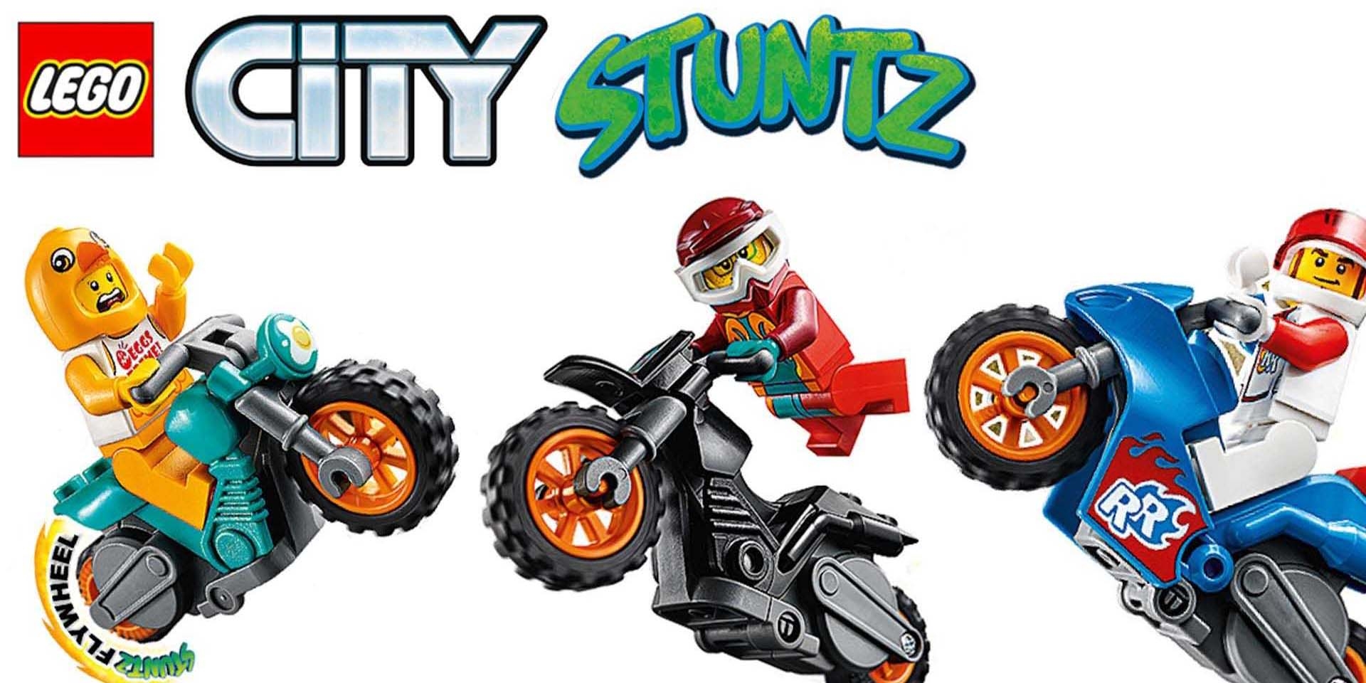 在家也能玩特技 ! 樂高城市大冒險 City Stuntz 特技車組