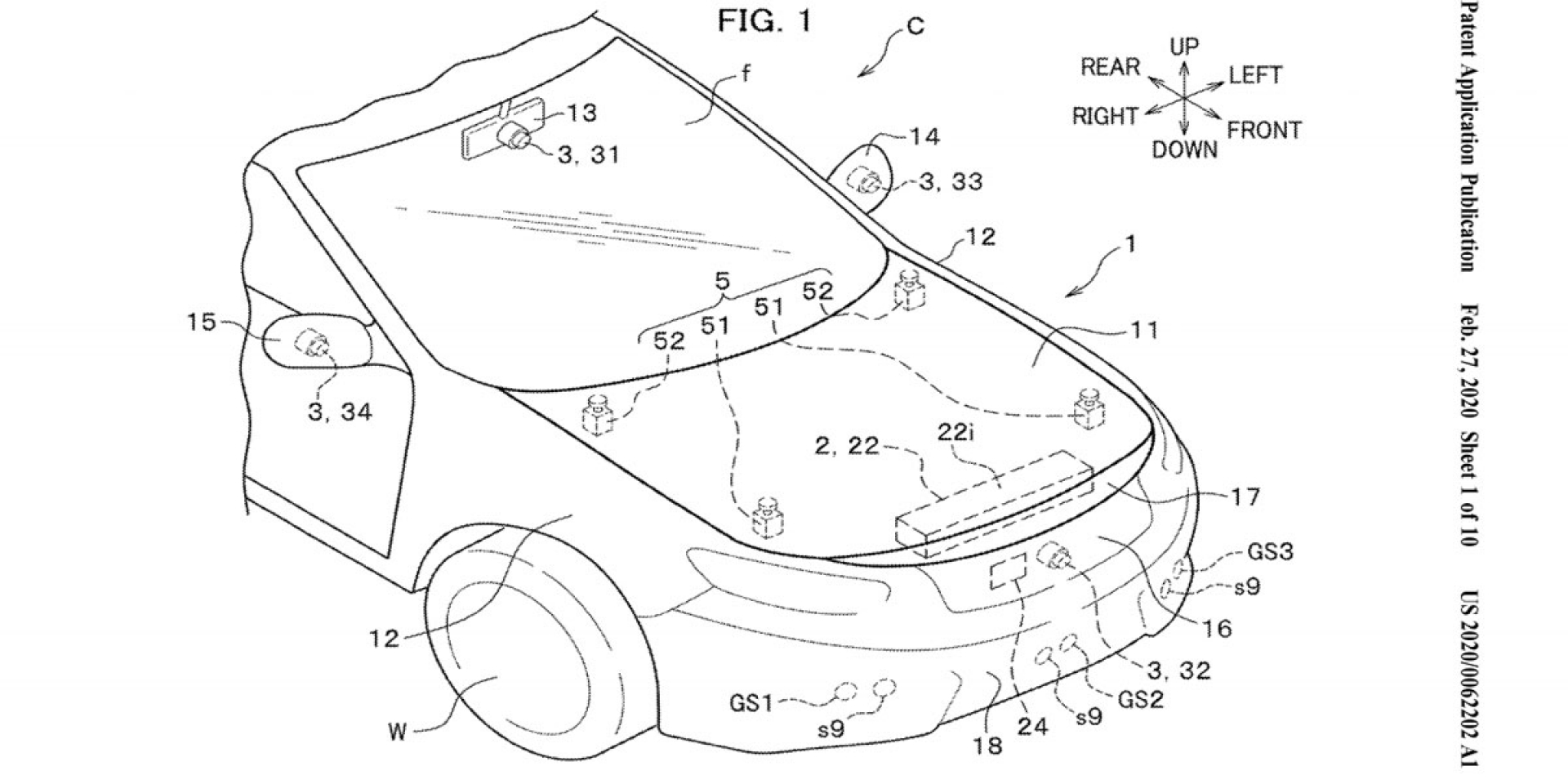 不只車內連車外都有氣囊了，Honda申請智慧外部氣囊專利