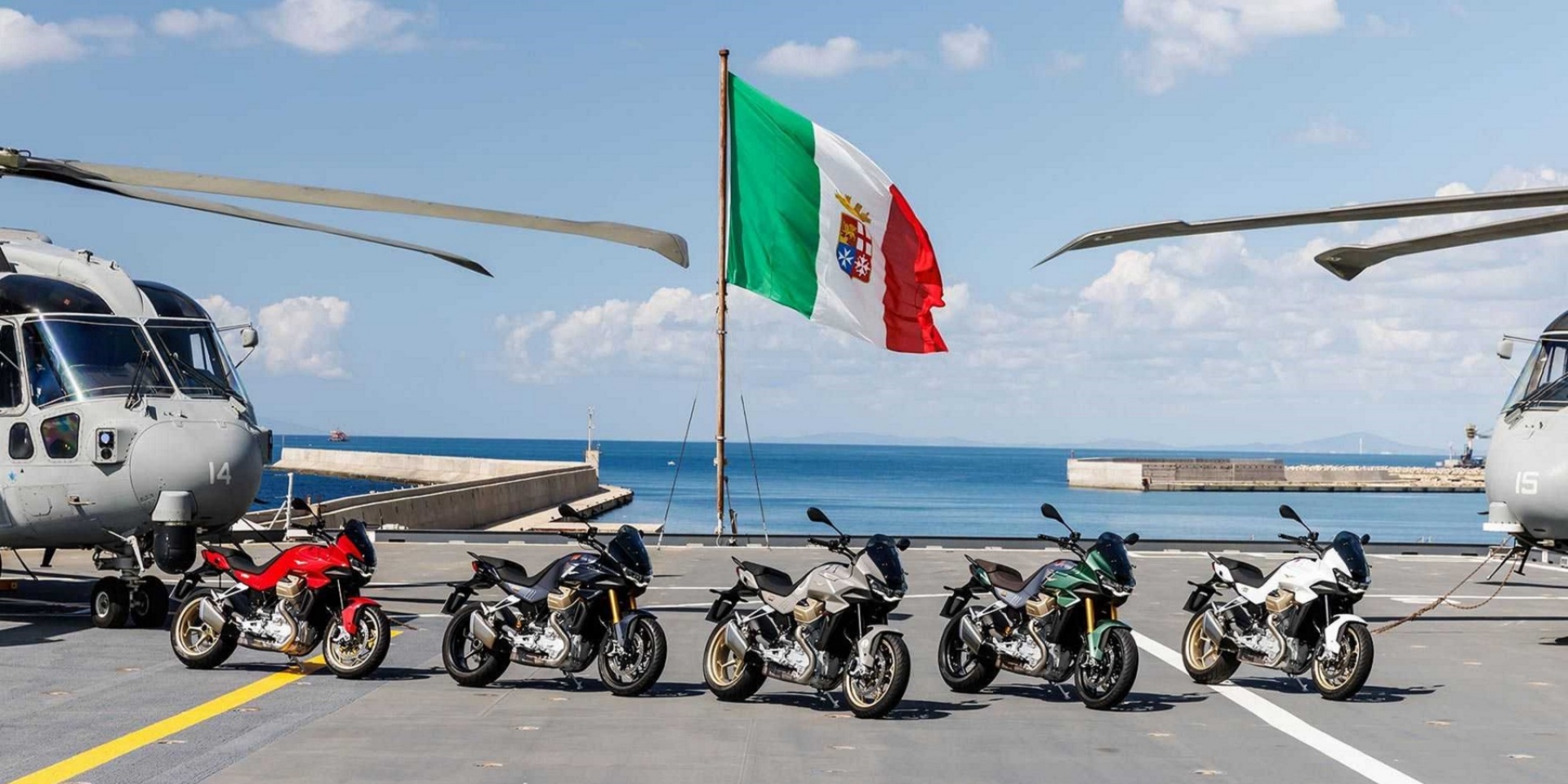跨界合作玩到軍事領域！Moto Guzzi推出全球限量車款V100 Mandello Aviazione Navale