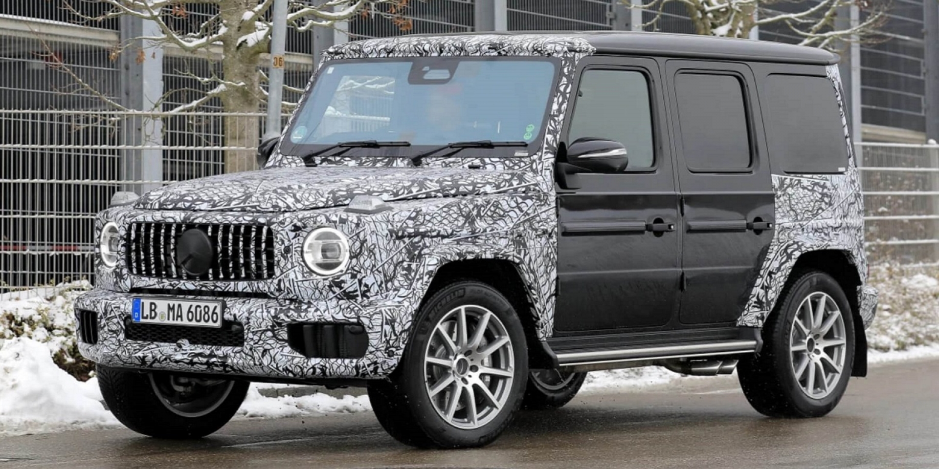 迎接EQG車系前最後的小改款？Mercedes Benz G-Class 小改款車型間諜照曝光