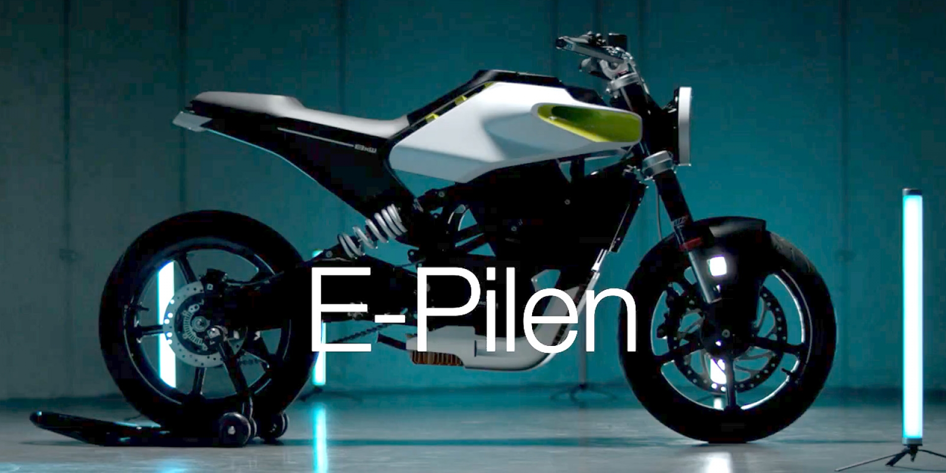 8kW馬達、交換電池設計。Husqvarna E-Pilen 電動概念車現身！