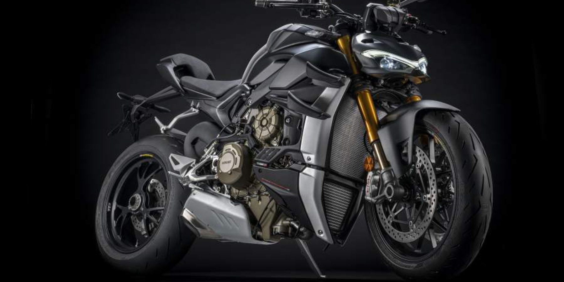 DUCATI Streetfighter V4 Dark Stealth 2021小改新色發表！