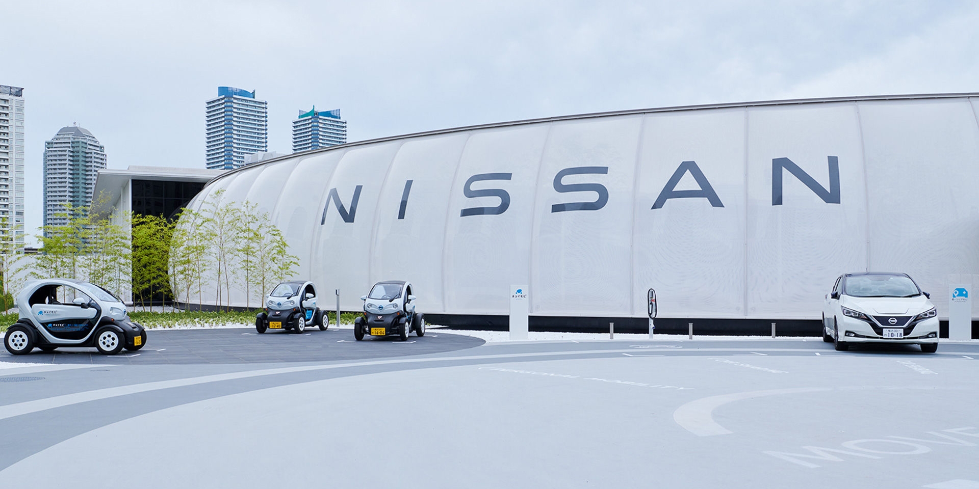 電動車可以用「電」來付停車費！Nissan最新展演中心啟用！