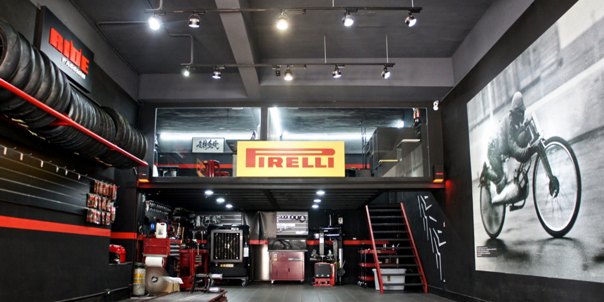 亞洲首間PIRELLI RIDE PASSION品牌形象店新北開幕