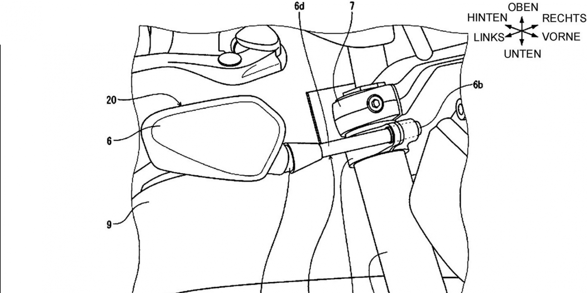 提供更好的視野並加強車輛操控性！Honda全新後照鏡專利圖流出