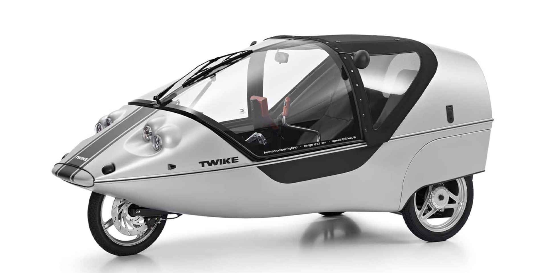 Twike：一種結合了人力和電力的三輪電動車