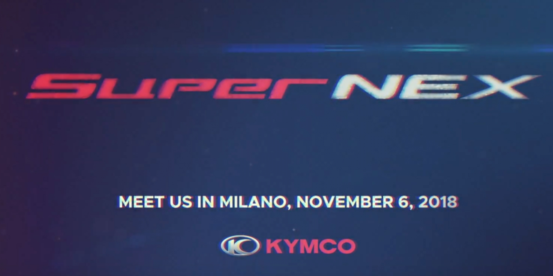 官方新聞稿。SuperNEX 震撼咆嘯 KYMCO 預告11月6日全球記者會將轟動全球