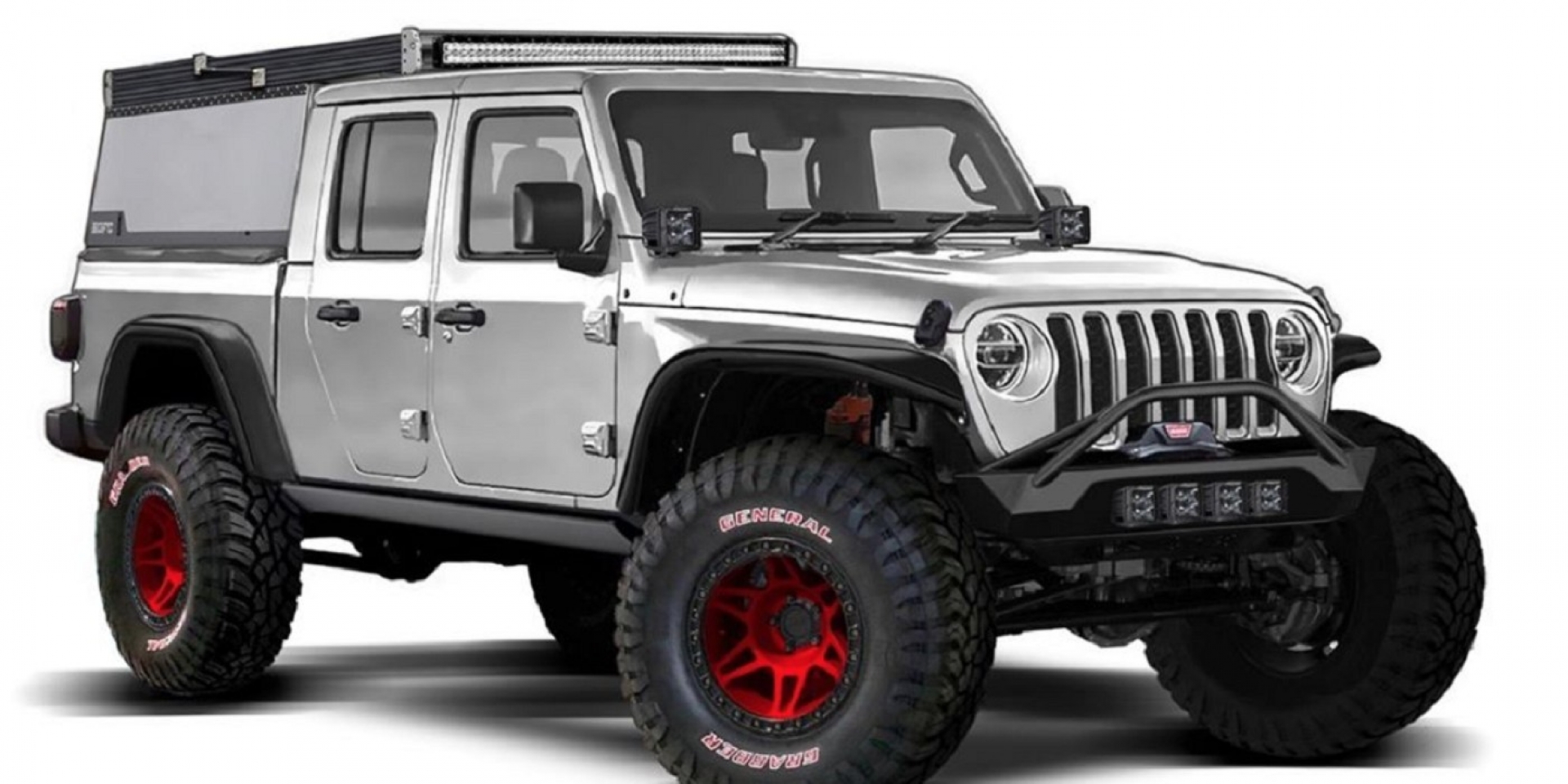 Jeep Gladiator Truck貨斗型式由你挑，Mopar推出選配套件