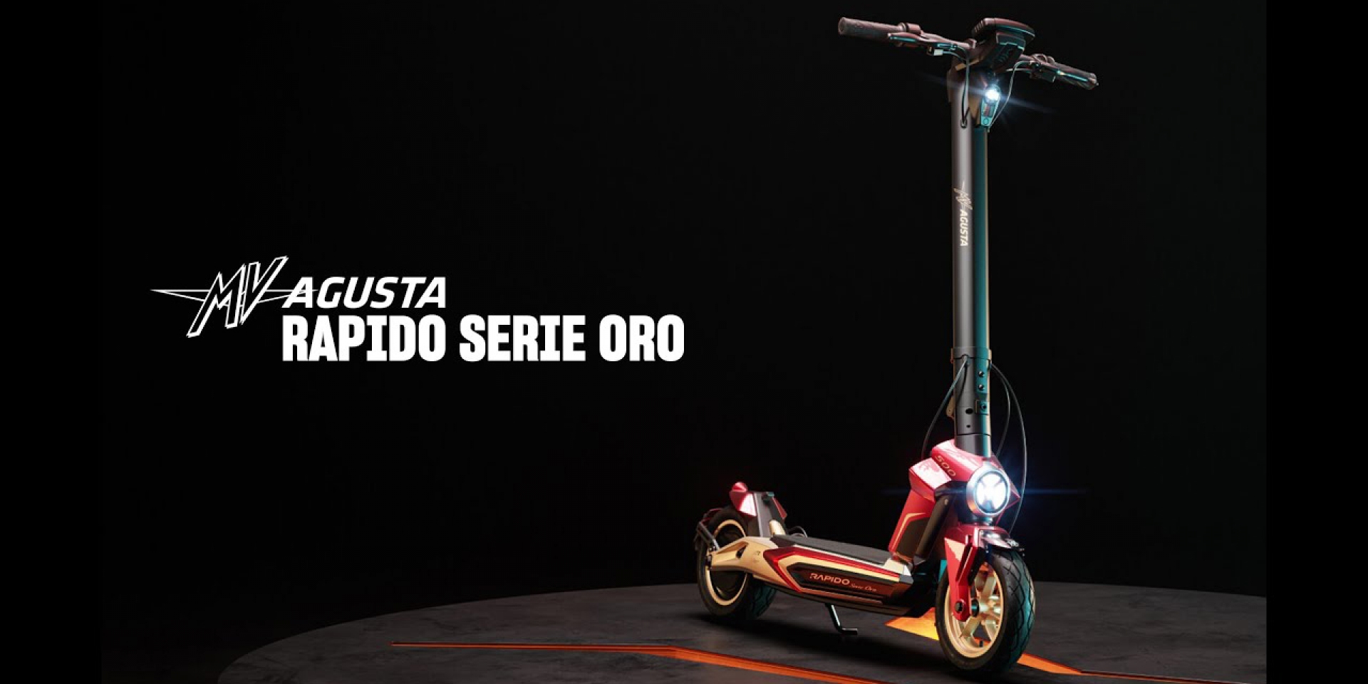 有Sport+模式的精品電動滑板車！MV AGUSTA Rapido Serie Oro 海外發表