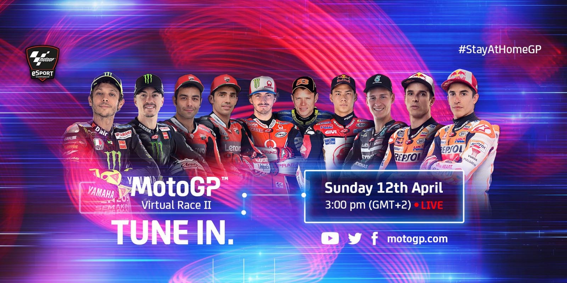 MotoGP 2020 虛擬大獎賽 奧地利站 轉播時間