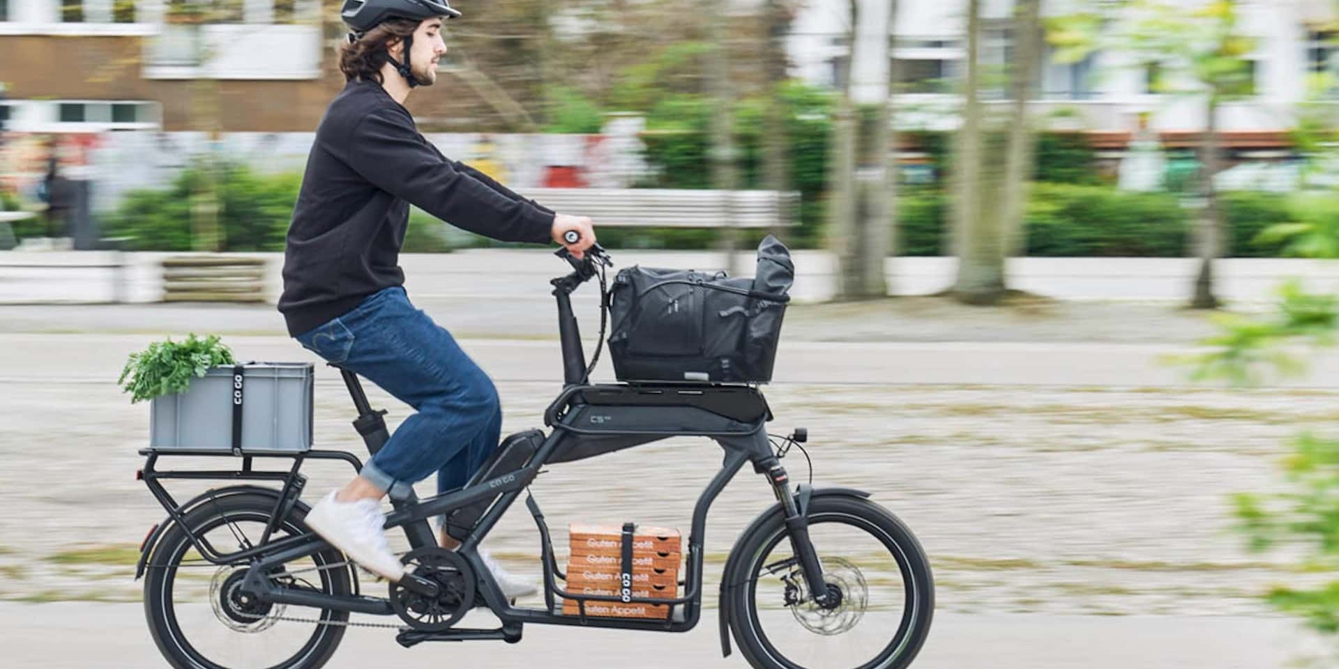 Ca Go CUV E-Bike CS 貨運電動自行車，最大載重145公斤、85Nm扭力，都會送貨的新選擇！