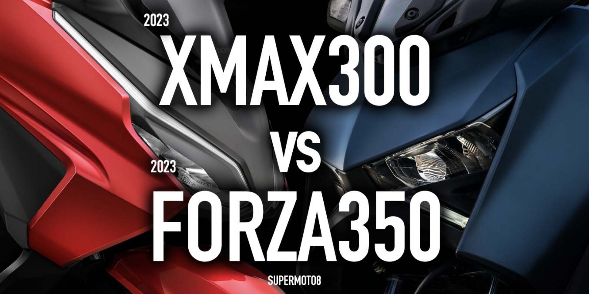 2023日系通勤黃牌羊之爭。YAMAHA XMAX 300 vs HONDA FORZA350