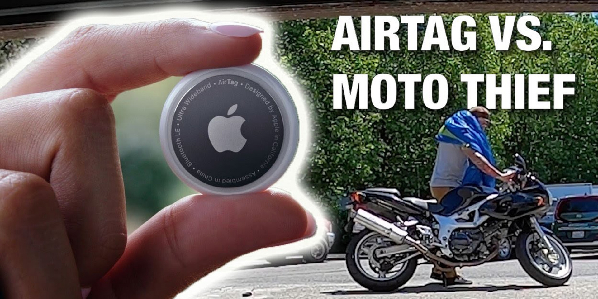 拿AirTag當機車防盜器？美國用戶回報靠APPLE AirTag成功找回失竊的機車！