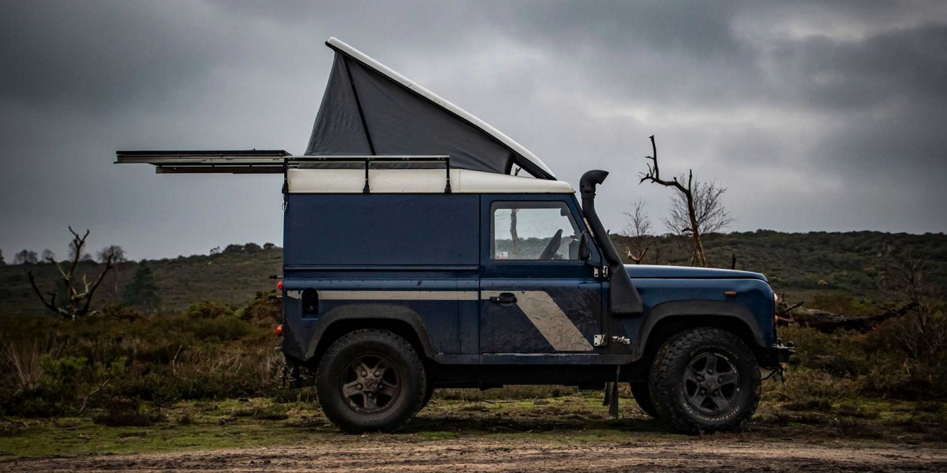 百變經典Land Rover Defender，化身掀頂露營車