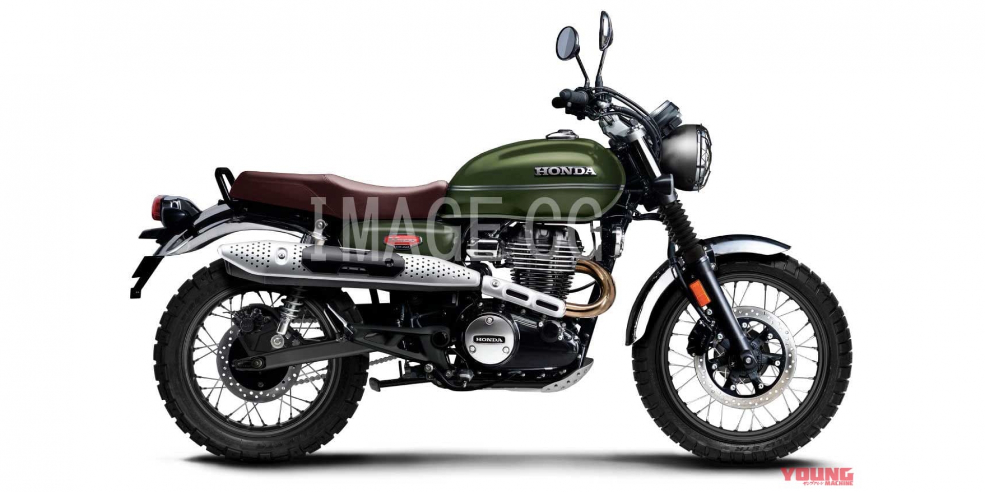 HONDA H'ness CB350 Scrambler/Cafe Racer 衍生車明年夏天發表？