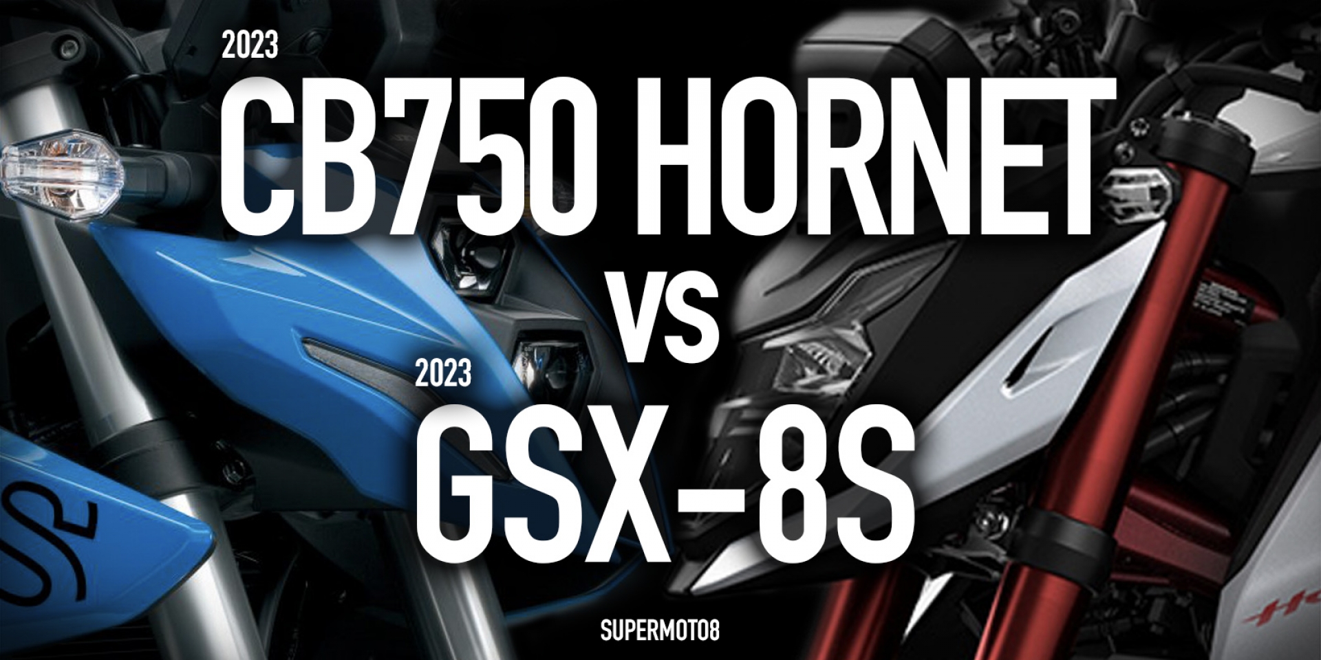 中量級運動街車之爭。SUZUKI GSX-8S vs HONDA CB750 HORNET紙上PK !