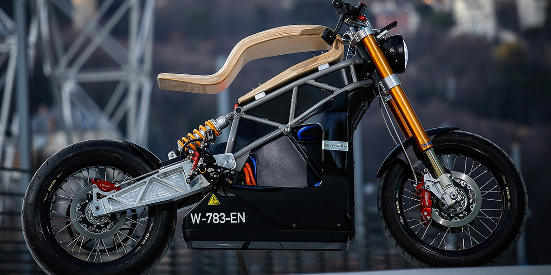電動機車也可以很有個性，E-Raw Electric Motorcycle Concept