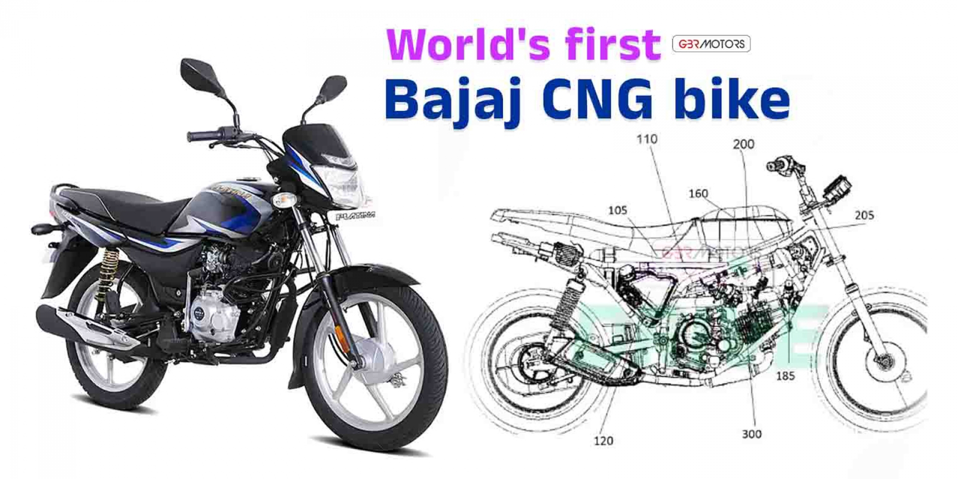 壓縮天然氣催動，經濟實惠！印度 Bajaj CNG 車款專利曝光