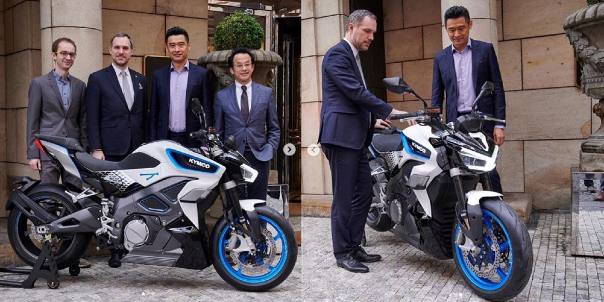 KYMCO RevoNEX現身捷克布拉格街頭，最帥市長打卡試乘電動街跑！