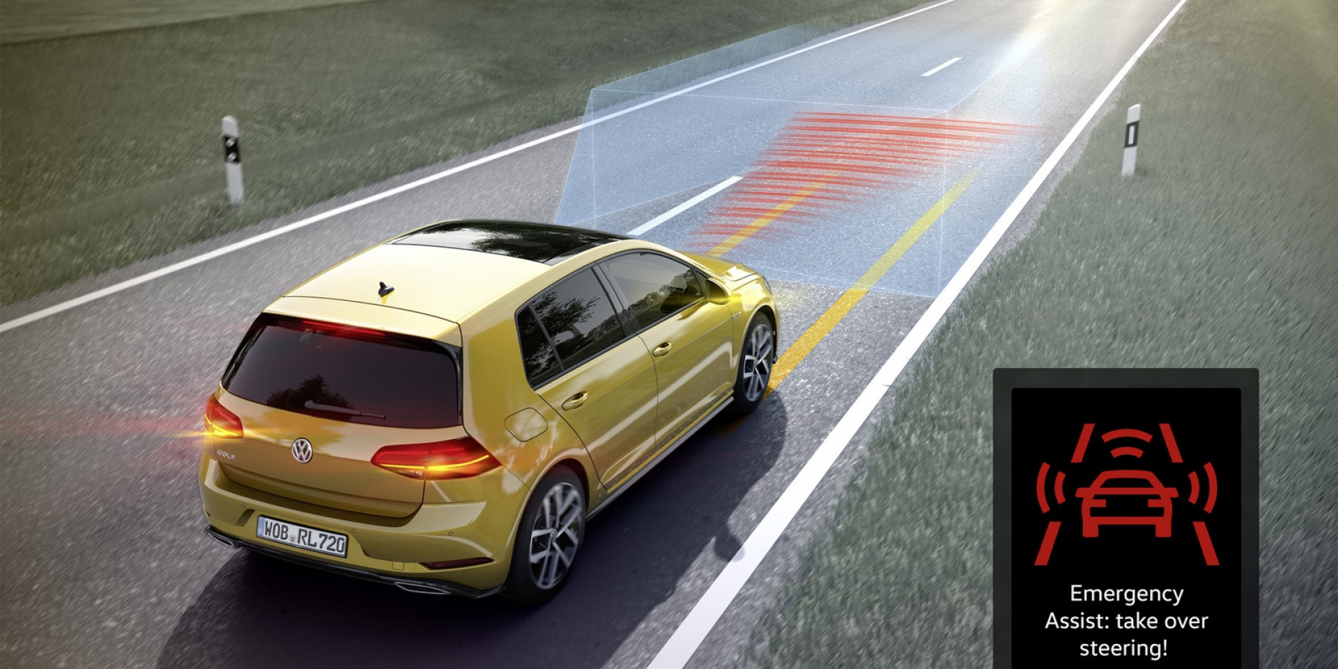 官方新聞稿。Volkswagen IQ.DRIVE智能駕駛輔助系統 輕鬆享有全方位半自動駕駛科技