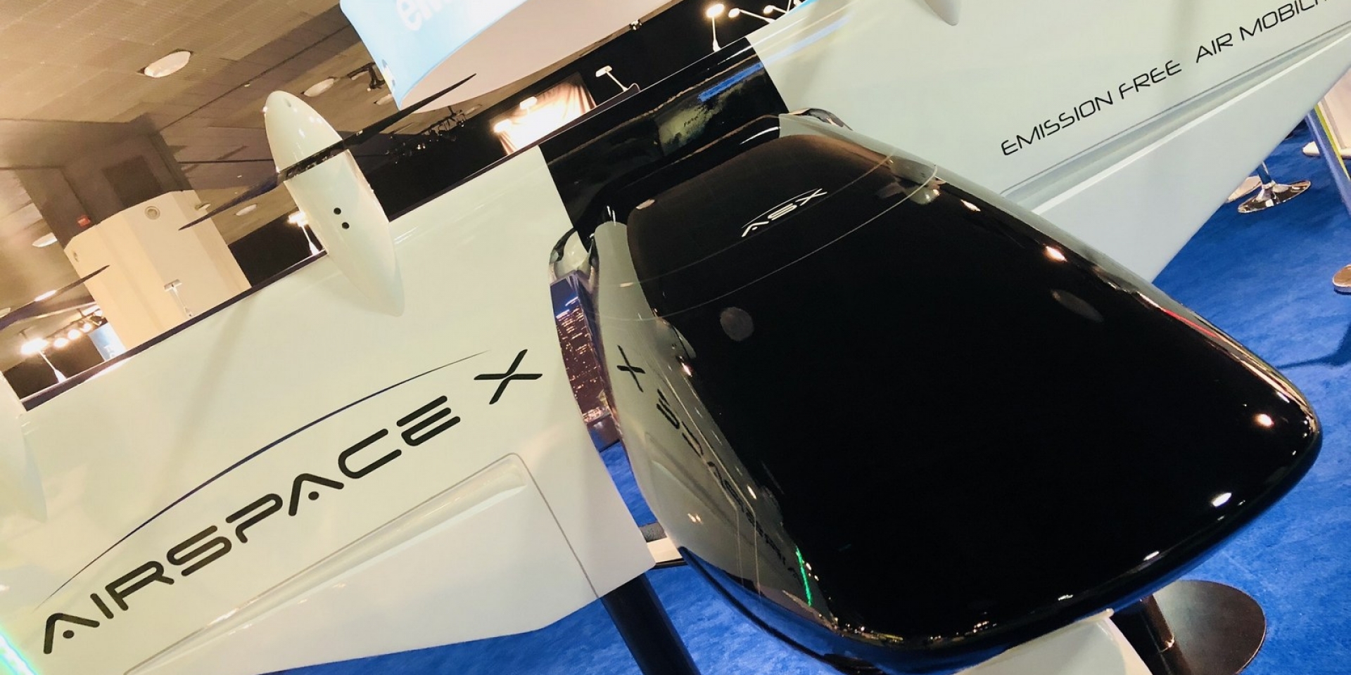 空中移動科技近在眼前，AirSpaceX MOBi-ONE底特律車展亮相