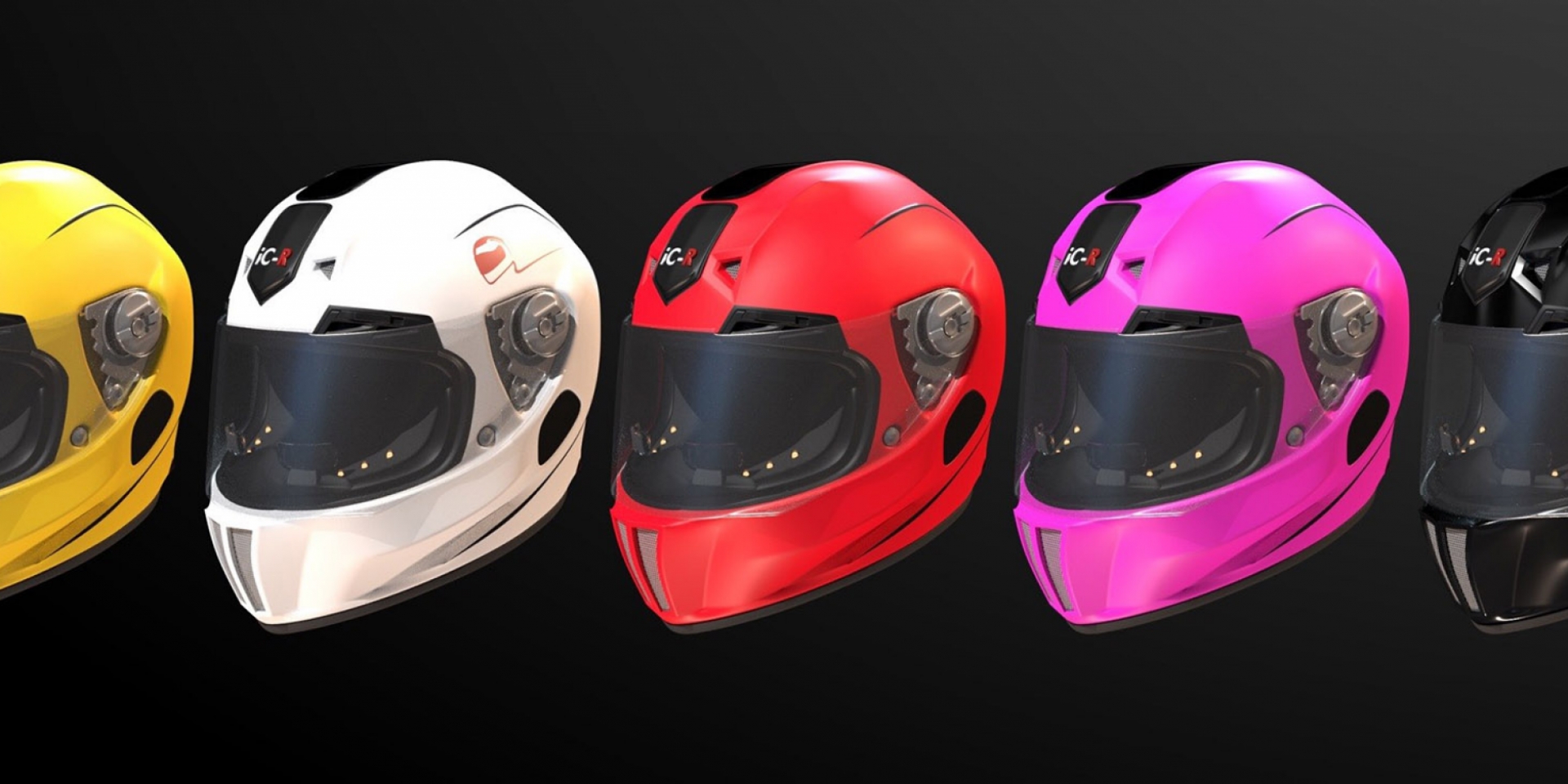 全球最先進的科技安全帽 iC-R Helmet Concept