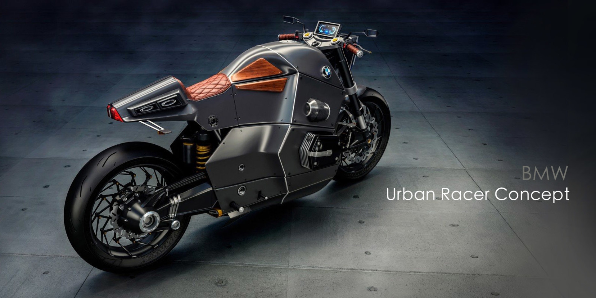 品味X科技 BMW概念摩托車Urban Racer Concept