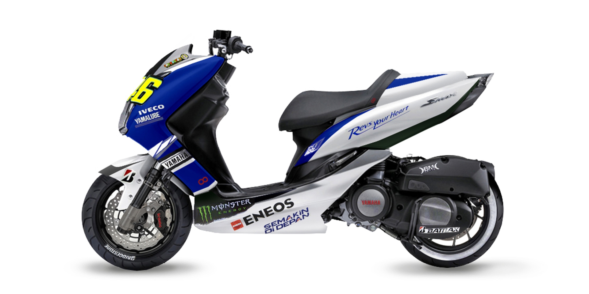 YAMAHA SMAX 紙上改車全集