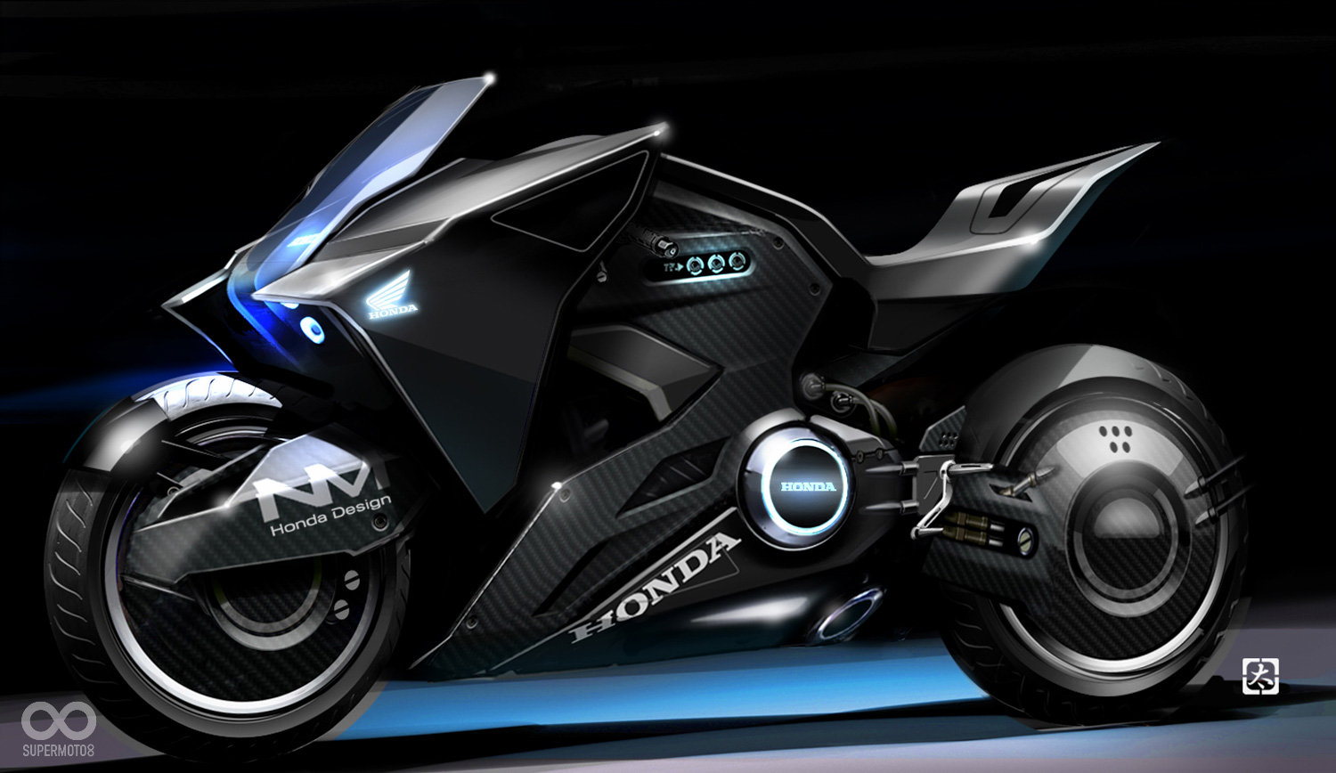 HONDA為Ghost in the Shell攻殼機動隊所打造的未來版NM4 SUPERMOTO8