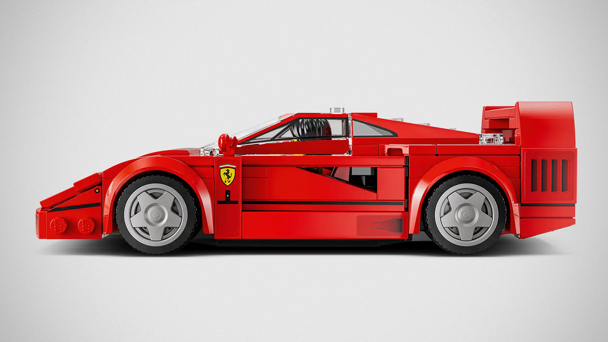 LEGO Speed Champions Ferrari F40：經典超跑，積木再現！ SUPERMOTO8