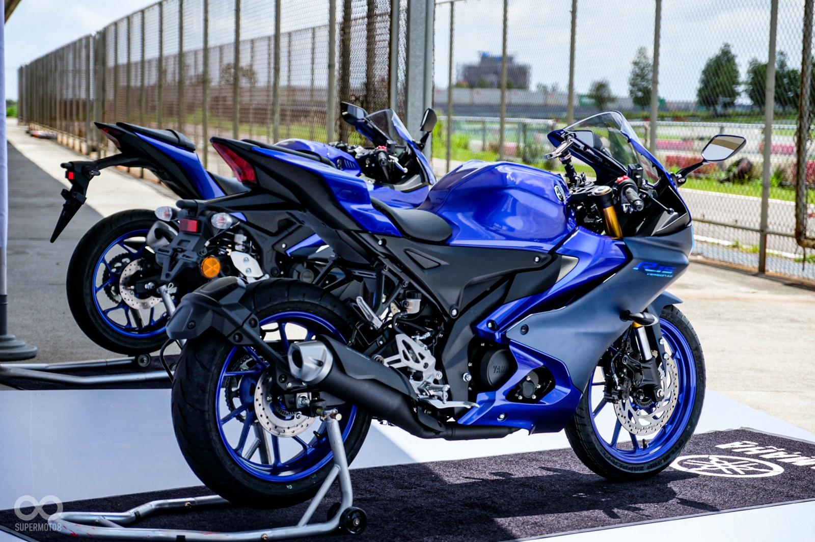 電控滿滿的熱血輕跑！YAMAHA YZFR15M/V4.0 賽道試乘 SUPERMOTO8